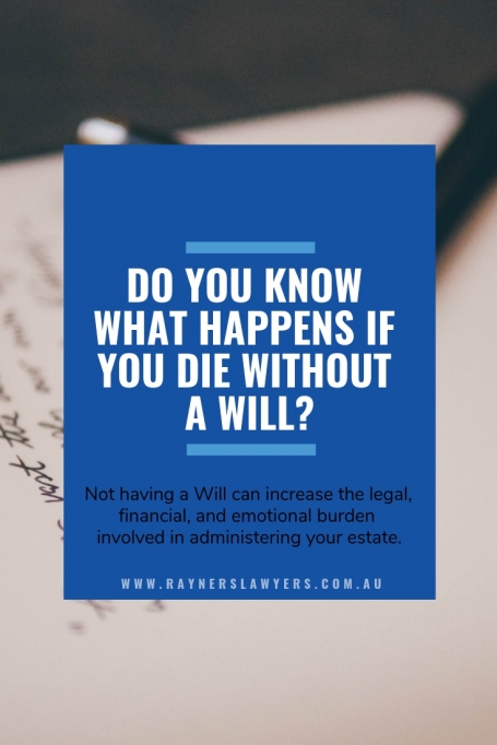 Do you know what happens if you die without a Will? image
